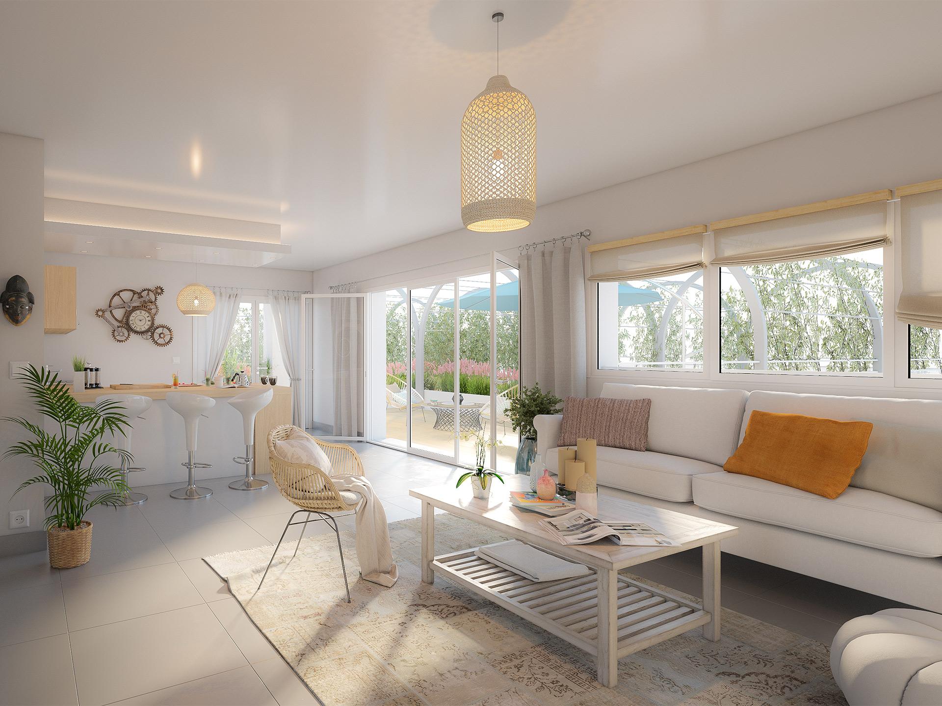 Appartement neuf 3 pièces 