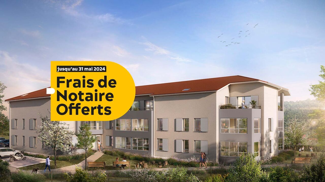 appartement neuf T3 pièces 58 à 64 m2 à vendre à Chasse-sur-Rhône (38670)