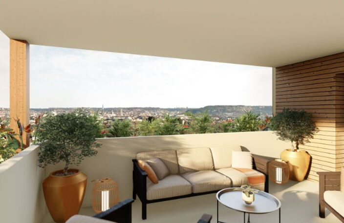 Appartement sécurisé sur Rouen avec loggia et ascenseur - T2 de 50.59m² — photo 3