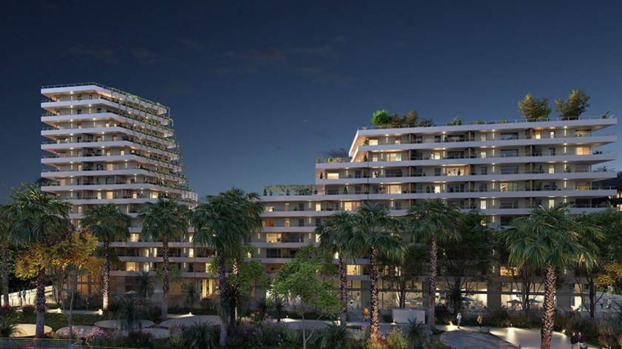 appartement neuf T1, T2, T3, T4 pièces 33 à 91 m2 à vendre à Nice (06000)