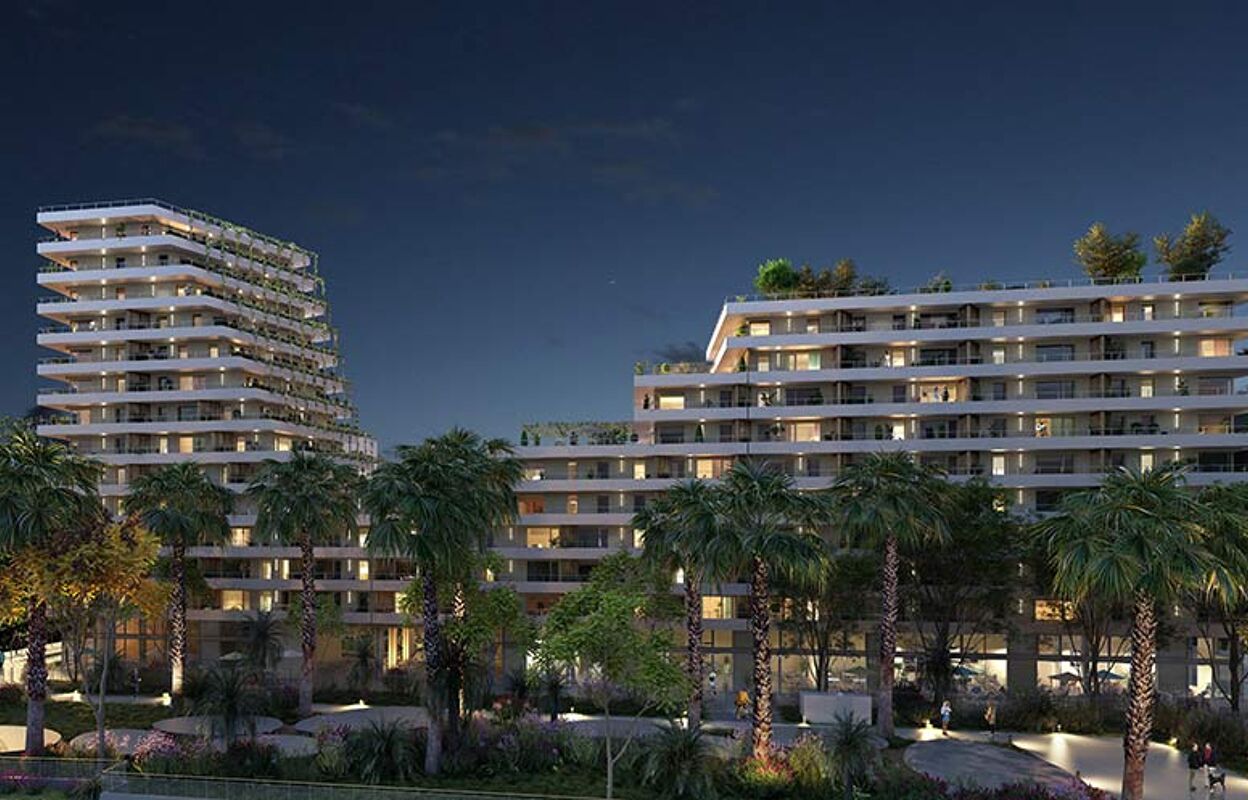 appartement neuf T2, T3 pièces 42 à 74 m2 à vendre à Nice (06000)