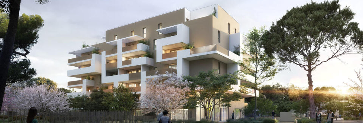 Appartement neuf T2, T3 Pièce 44 à 65 m² à vendre à Montpellier (34000)
