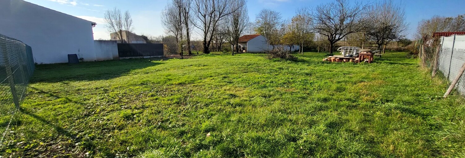 Terrain  1454 m² à vendre à Ardillières (17290)