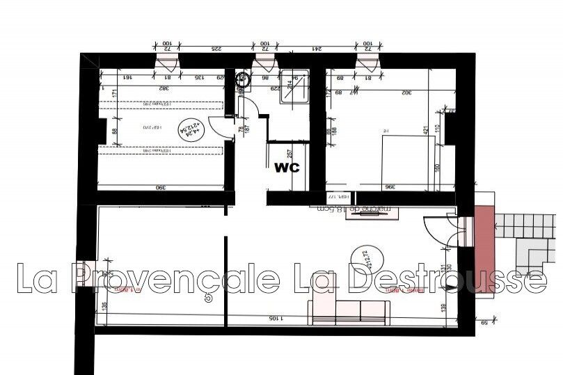 Destrousse (La) Appartement 4 pièces 76 m²