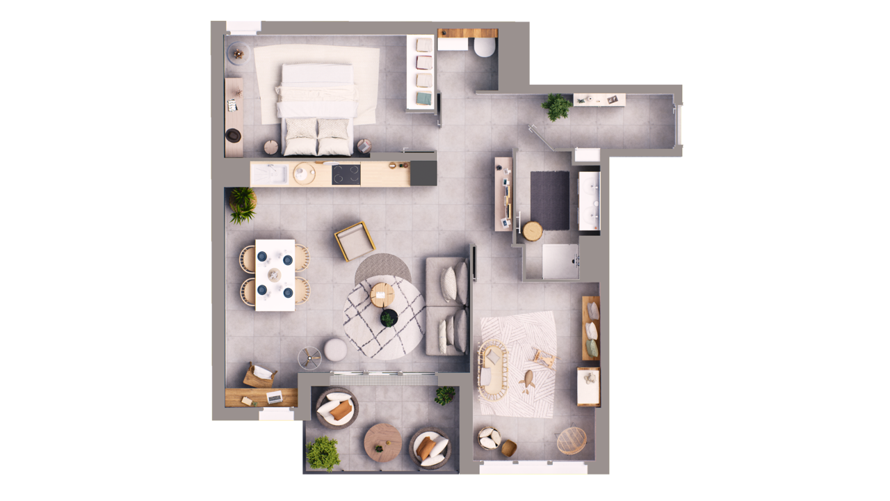 appartement 3 pièces 69 m2 à vendre à Nice (06100)