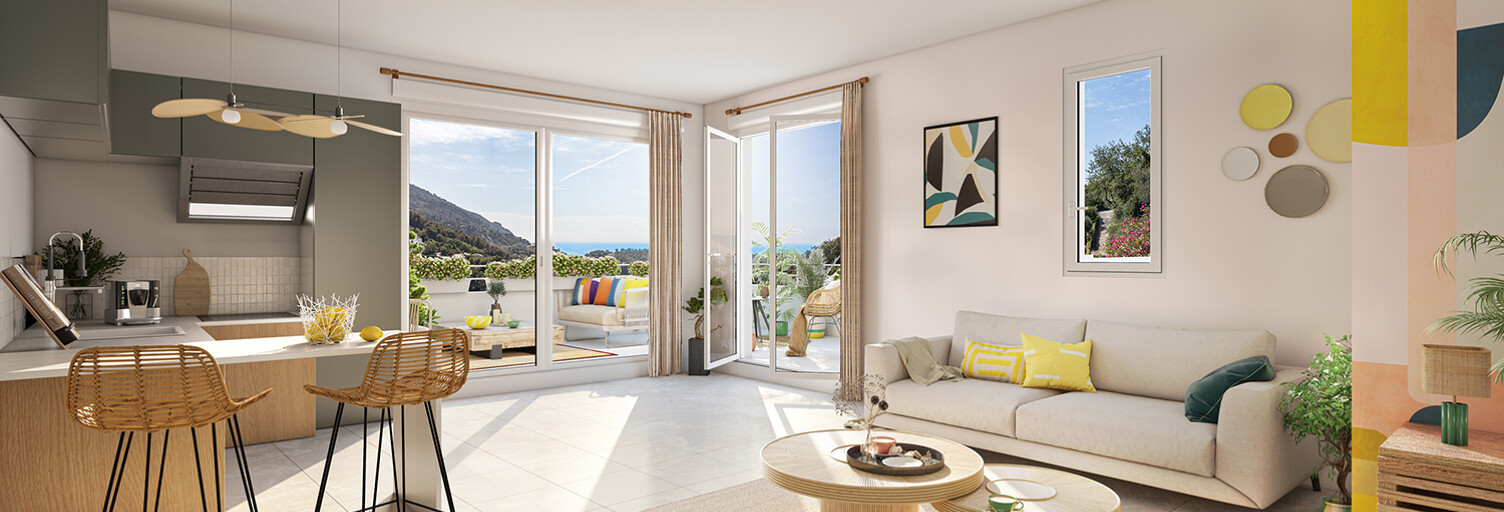 Appartement 2 Pièces 41 m² à vendre à Menton (06500)