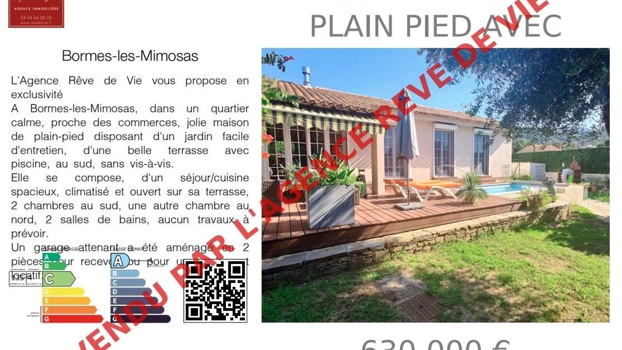 maison 5 pièces 102 m2 à vendre à Bormes-les-Mimosas (83230)
