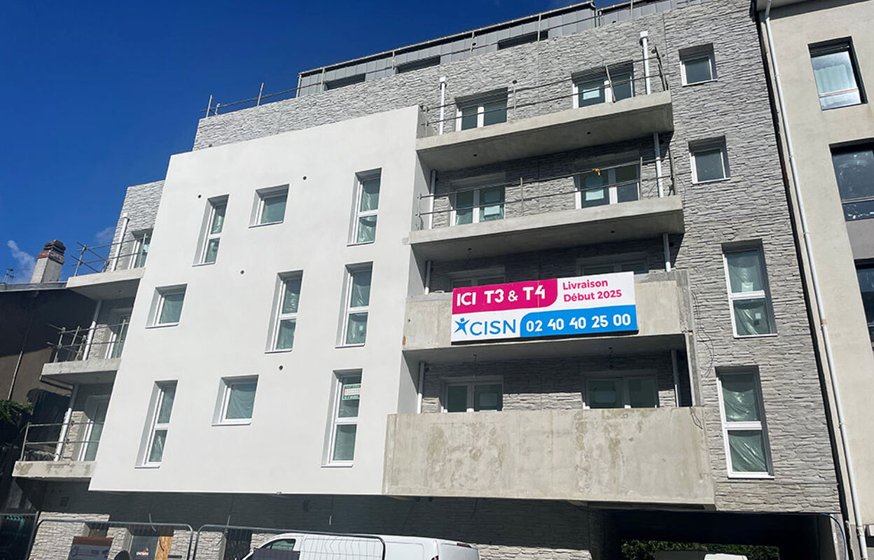 appartement neuf T3, T4 pièces 61 à 94 m2 à vendre à Nantes (44000)