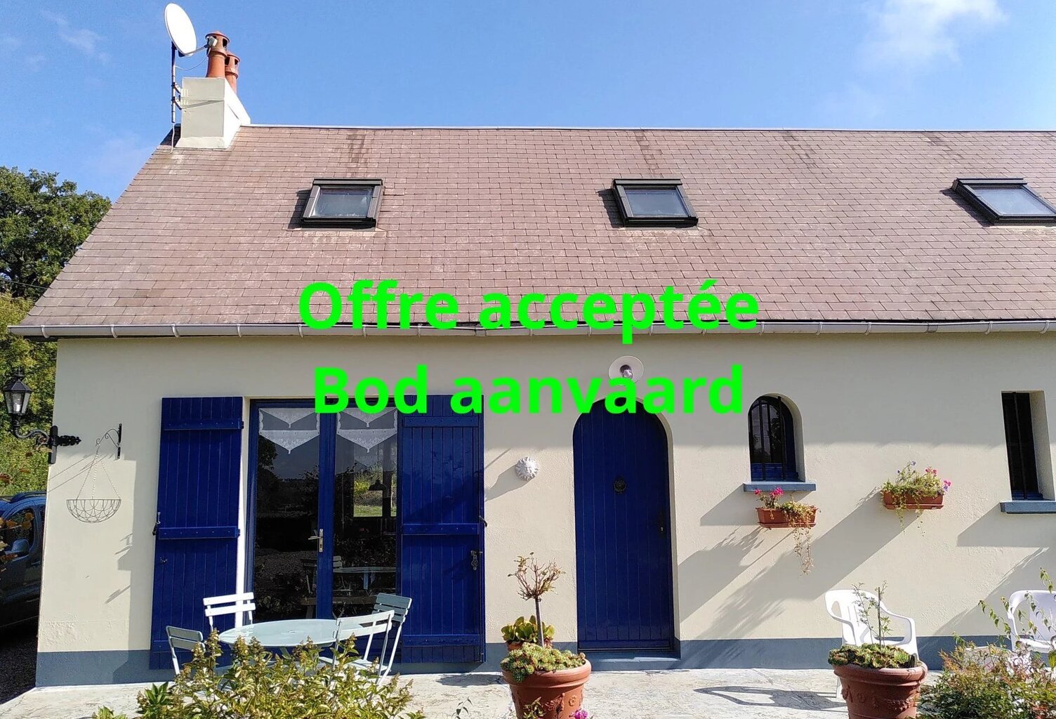 Maison individuelle avec jardin et vue à vendre en Bourgogne — photo 1