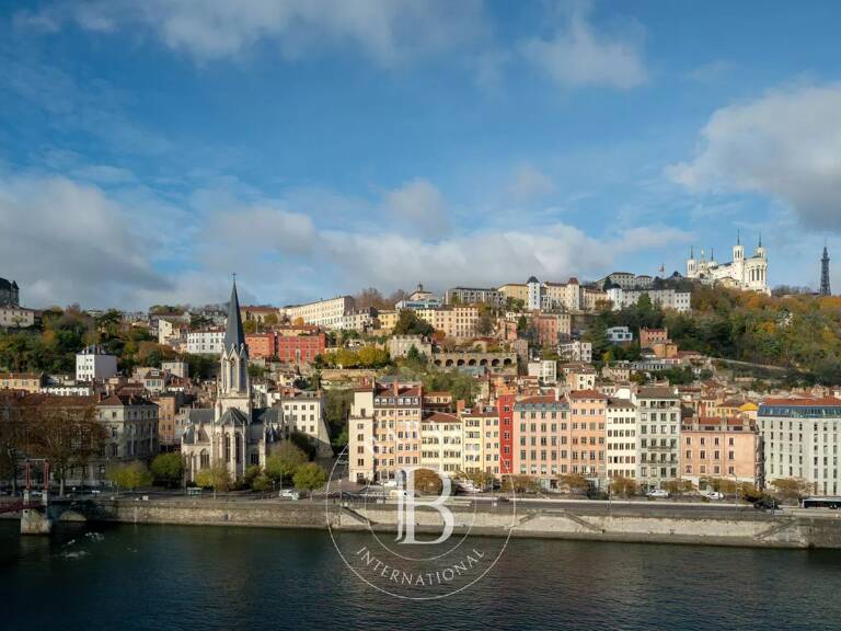 Lyon 2 - Ainay - Appartement d'exception de 273.58 m² -  Vue rare sur la colline de Fourvière - Petit et grand salon - 4 chambres — photo 1