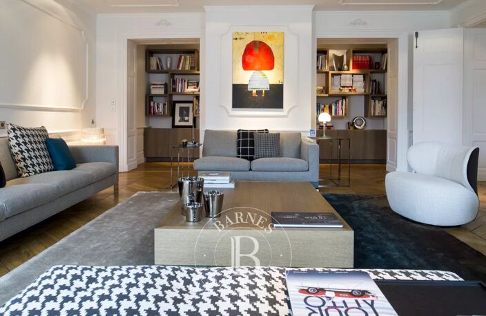Lyon 2 - Ainay - Appartement d'exception de 273.58 m² -  Vue rare sur la colline de Fourvière - Petit et grand salon - 4 chambres — photo 3
