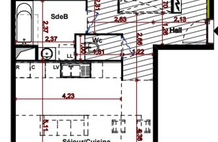 Appartement Rousset 4 pièce(s) — photo 2