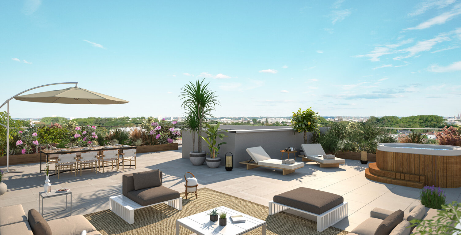 Vente programme neuf T3, T4 68 à 127 m² Bordeaux (33200) — photo 1