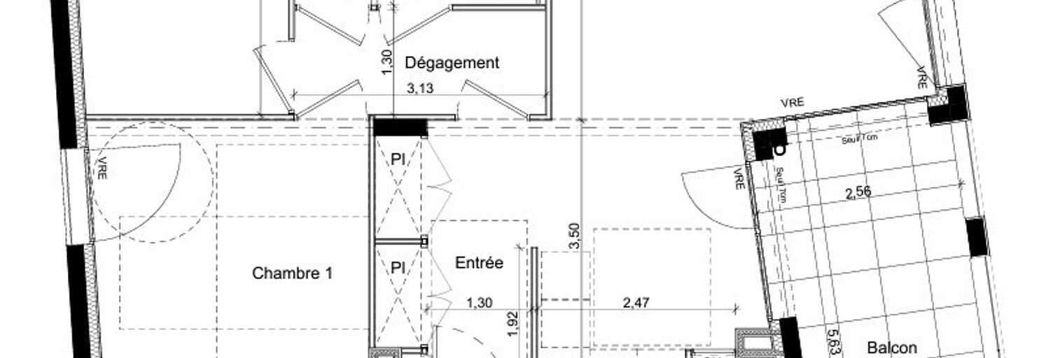 Appartement 3 Pièces 68 m² à vendre à Rennes (35000)