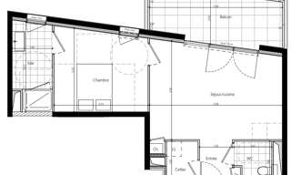 Appartement 2 Pièces 43 m² à vendre à Rennes (35000)