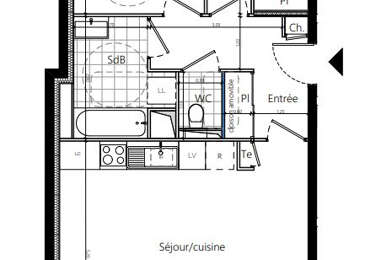 Appartement 3 pièces 365000 €