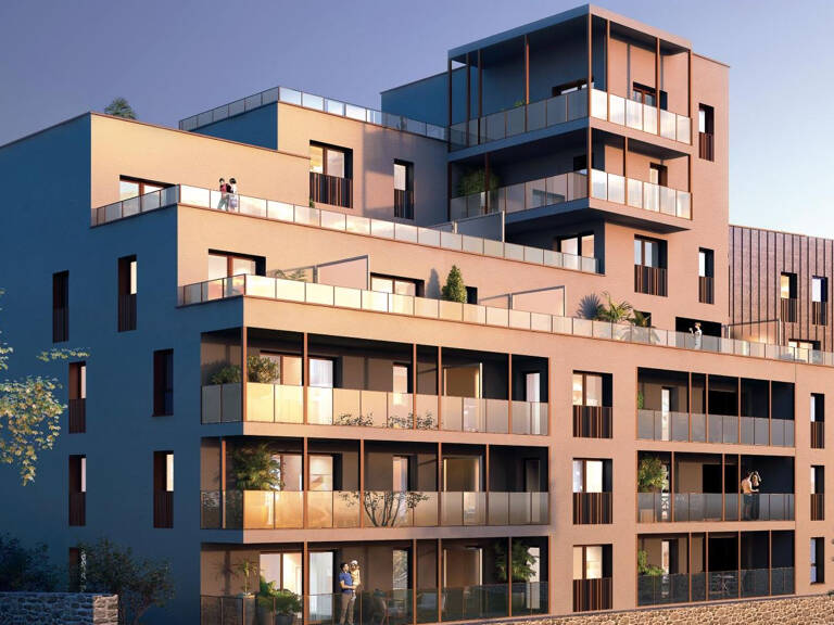 RENNES quartier Jeanne d'Arc-Beaulieu - T3 de 58 m2 avec Loggia et parking — photo 1