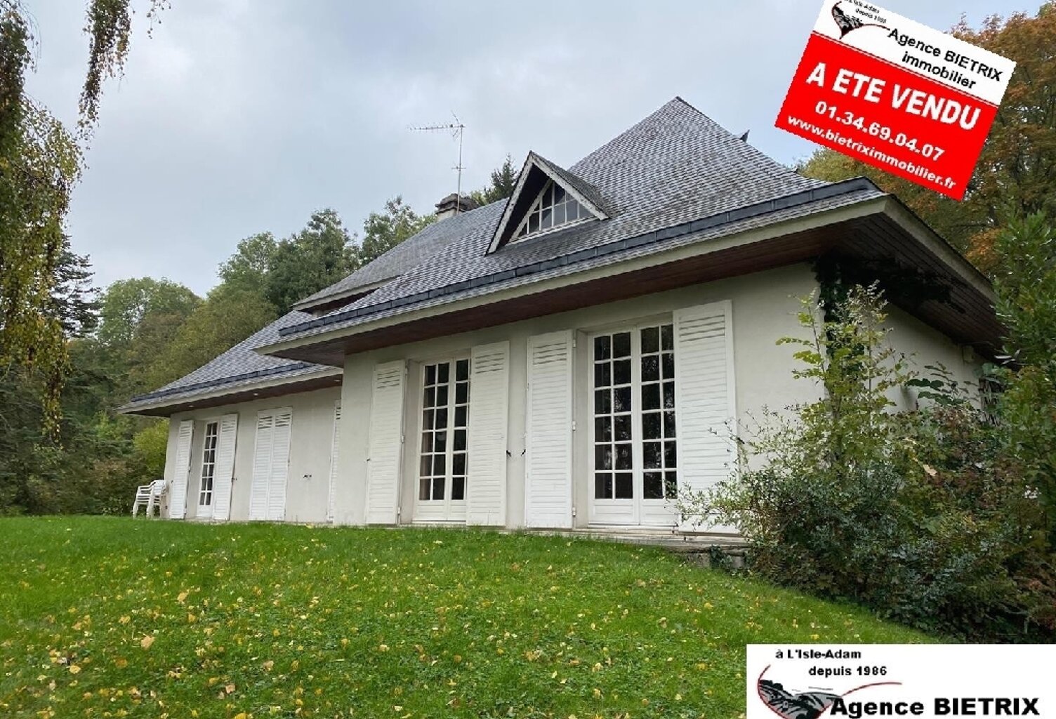 Vente maison 8 pièces 173 m² Parmain (95620) — photo 1