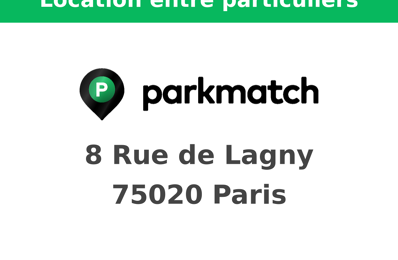 garage  pièces  m2 à louer à Paris 20 (75020)