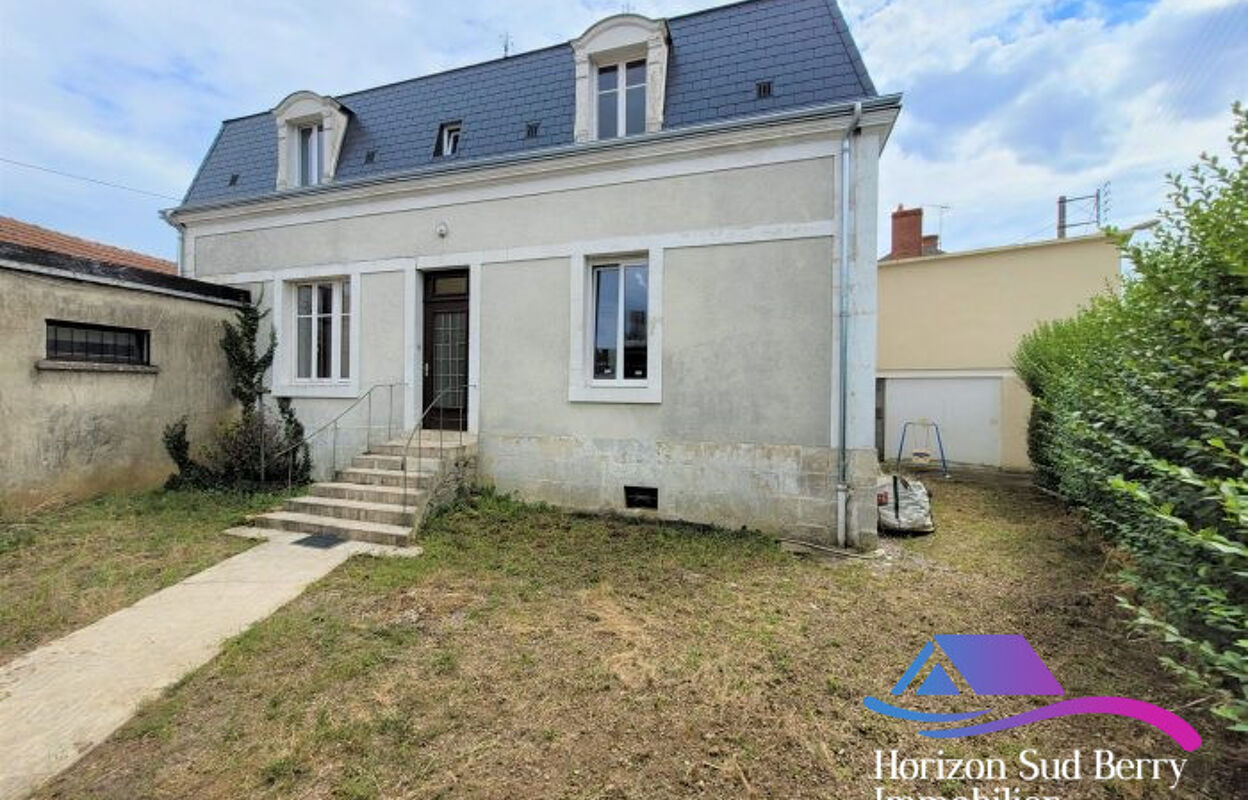 maison 5 pièces 170 m2 à vendre à Saint-Août (36120)