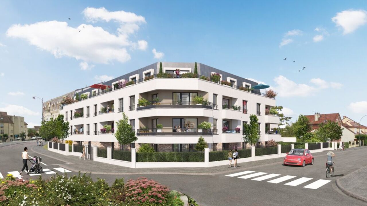 appartement neuf T2, T3, T4 pièces 39 à 74 m2 à vendre à Pontault-Combault (77340)