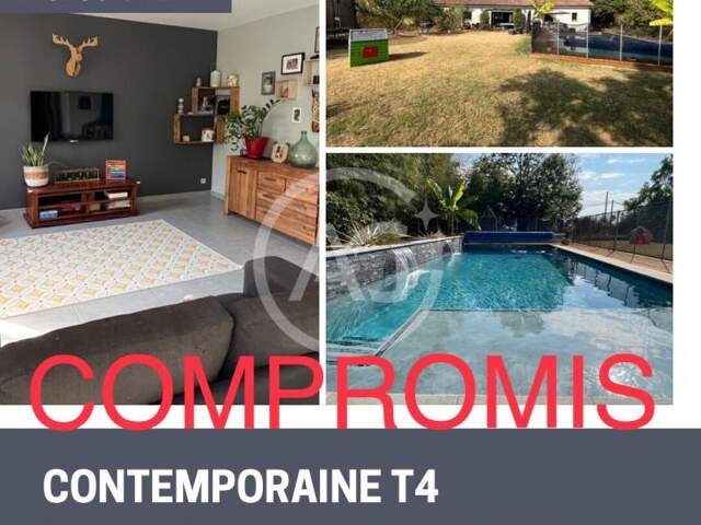 Contemporaine T4 - Piscine - Jardin - Garage - Calme - — photo du bien