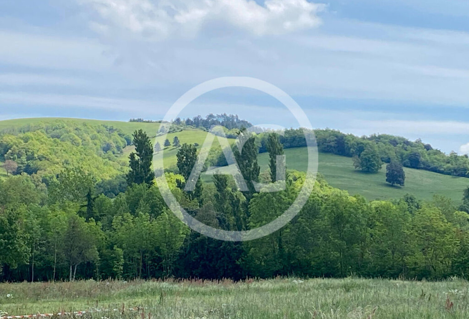 SOREZE CENTRE - TERRAIN CONSTRUCTIBLE - VIABILISE - VUE — photo 1