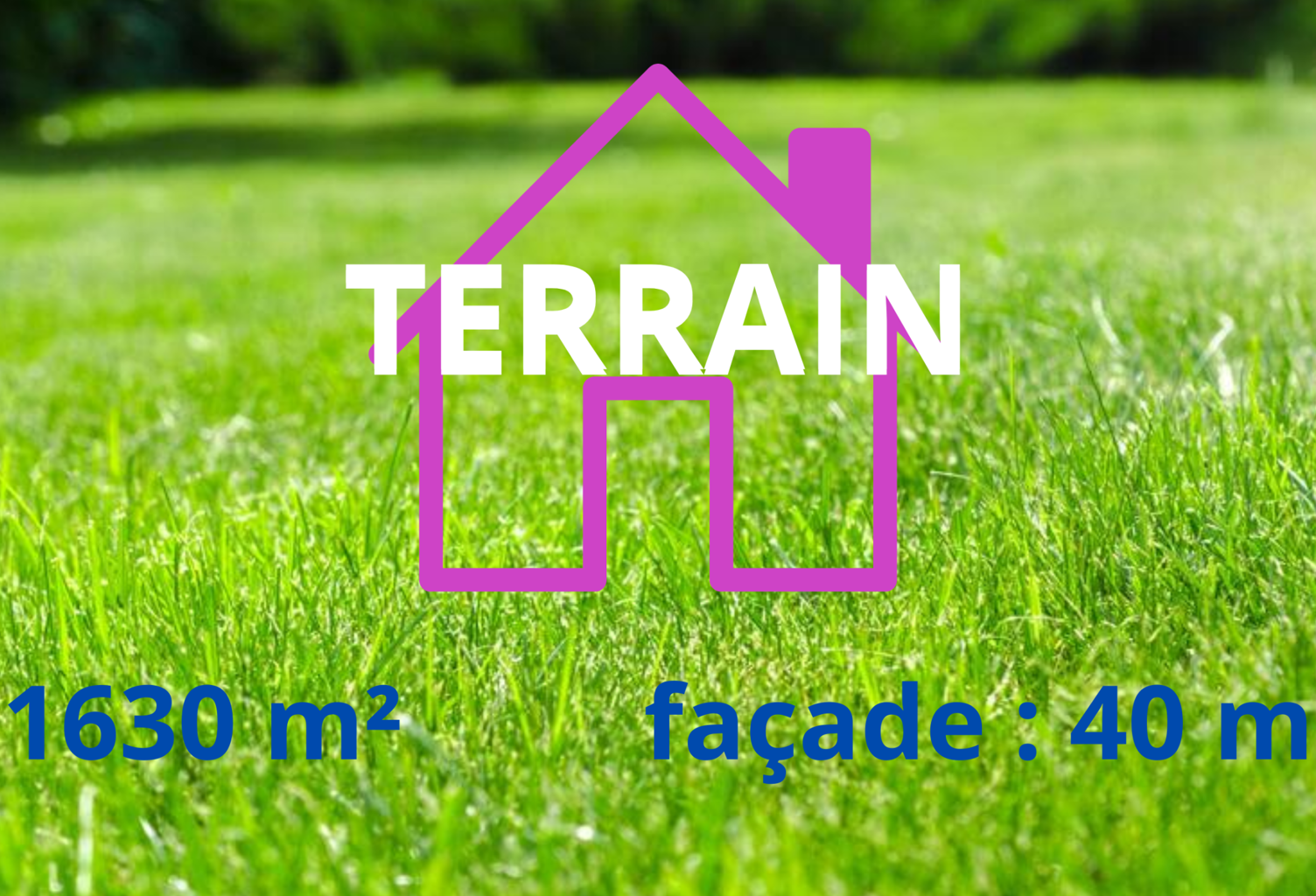 Terrain constructible de 1600 m2 Campagne d'Avesnes — photo 1