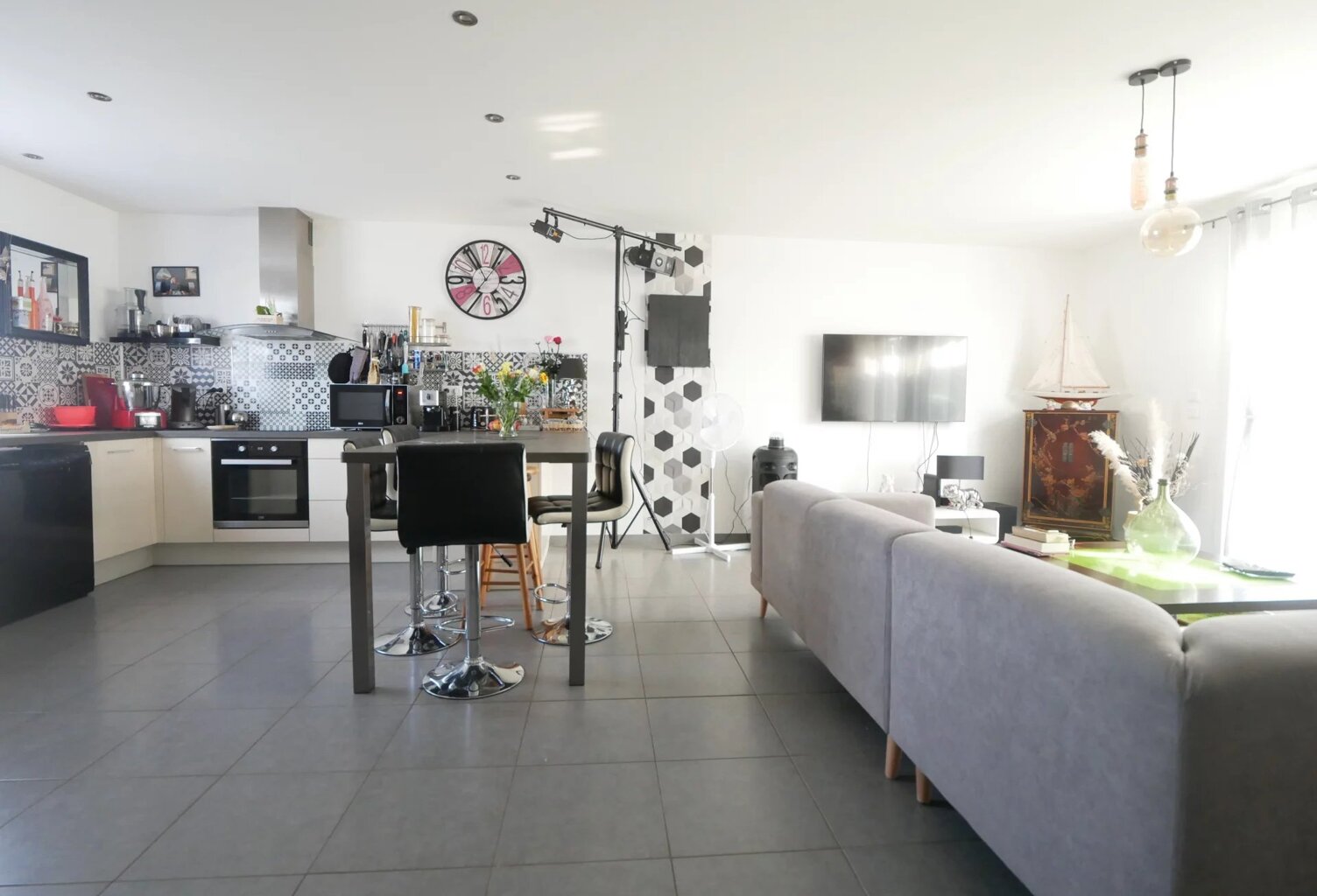 Plain-pied, 3 chambres et jardin — photo 1