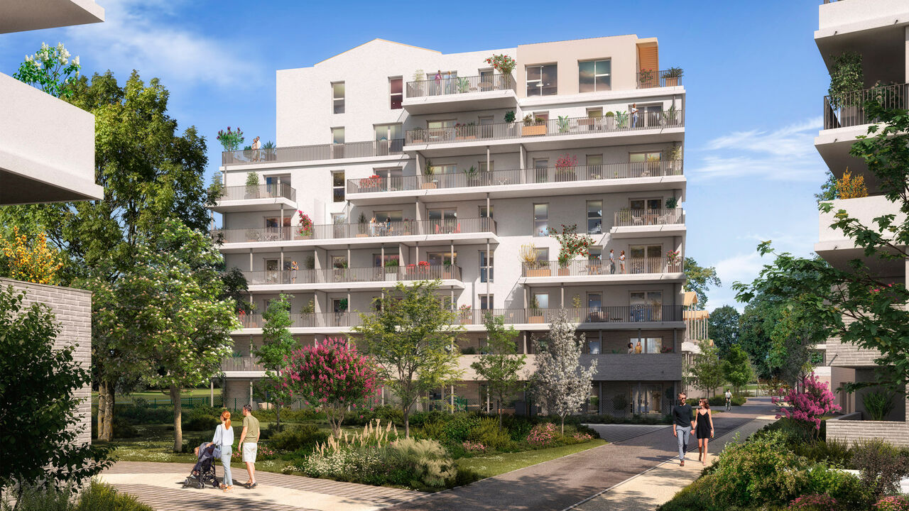 appartement neuf T2, T3 pièces 41 à 59 m2 à vendre à Toulouse (31000)