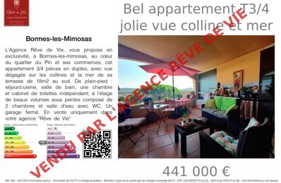 vente appartement 441 000 € à proximité de Hyères (83400)