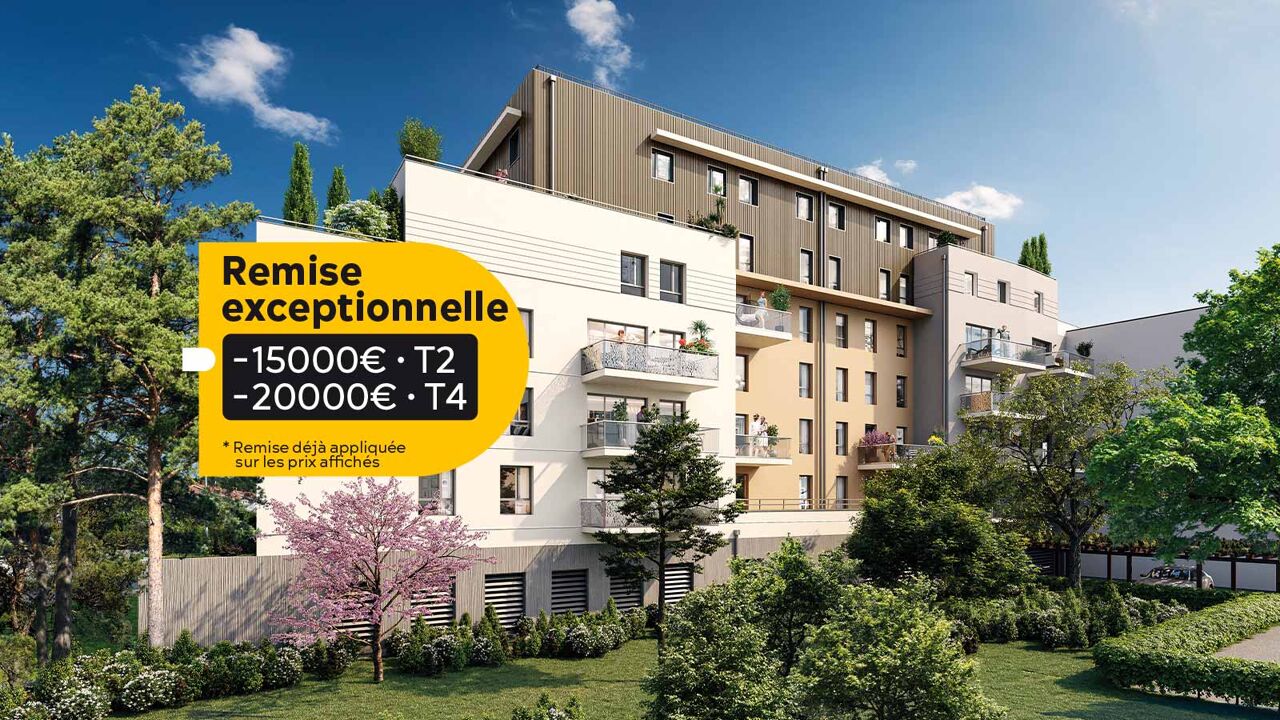 appartement neuf T2, T3, T4 pièces 44 à 79 m2 à vendre à Avignon (84000)