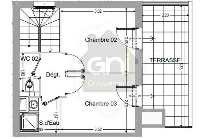 Marseille 8e Arr- 4P  duplex avec terrasse dernier étage — photo 5