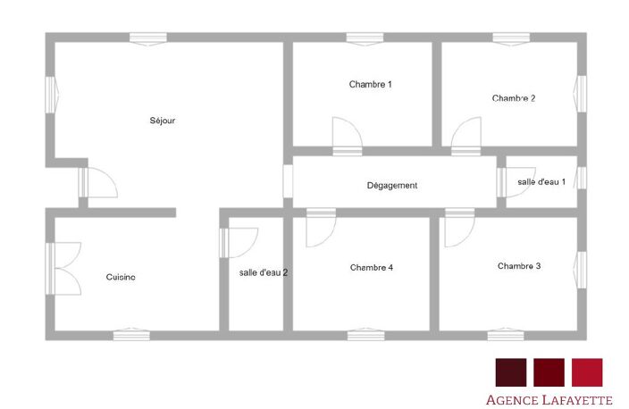 SOCOA -URRUGNE- T5 REZ DE JARDIN - 4 CHBRES - GARAGE — photo 3