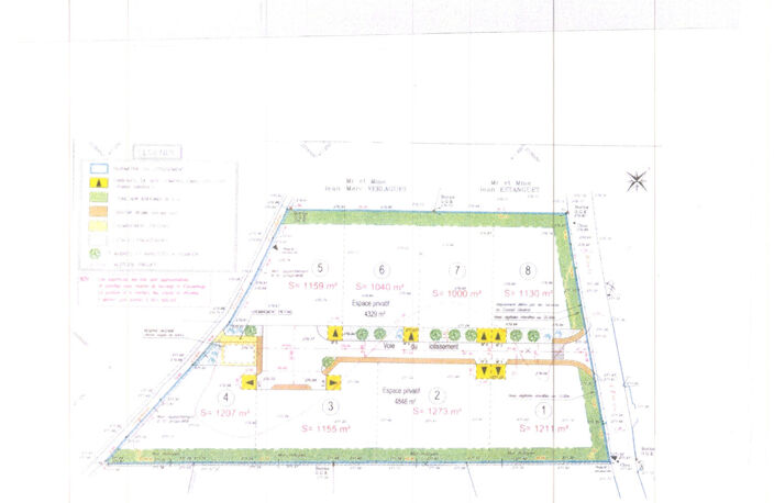Terrain Escout  1155 m2 Lot 3 — photo 2