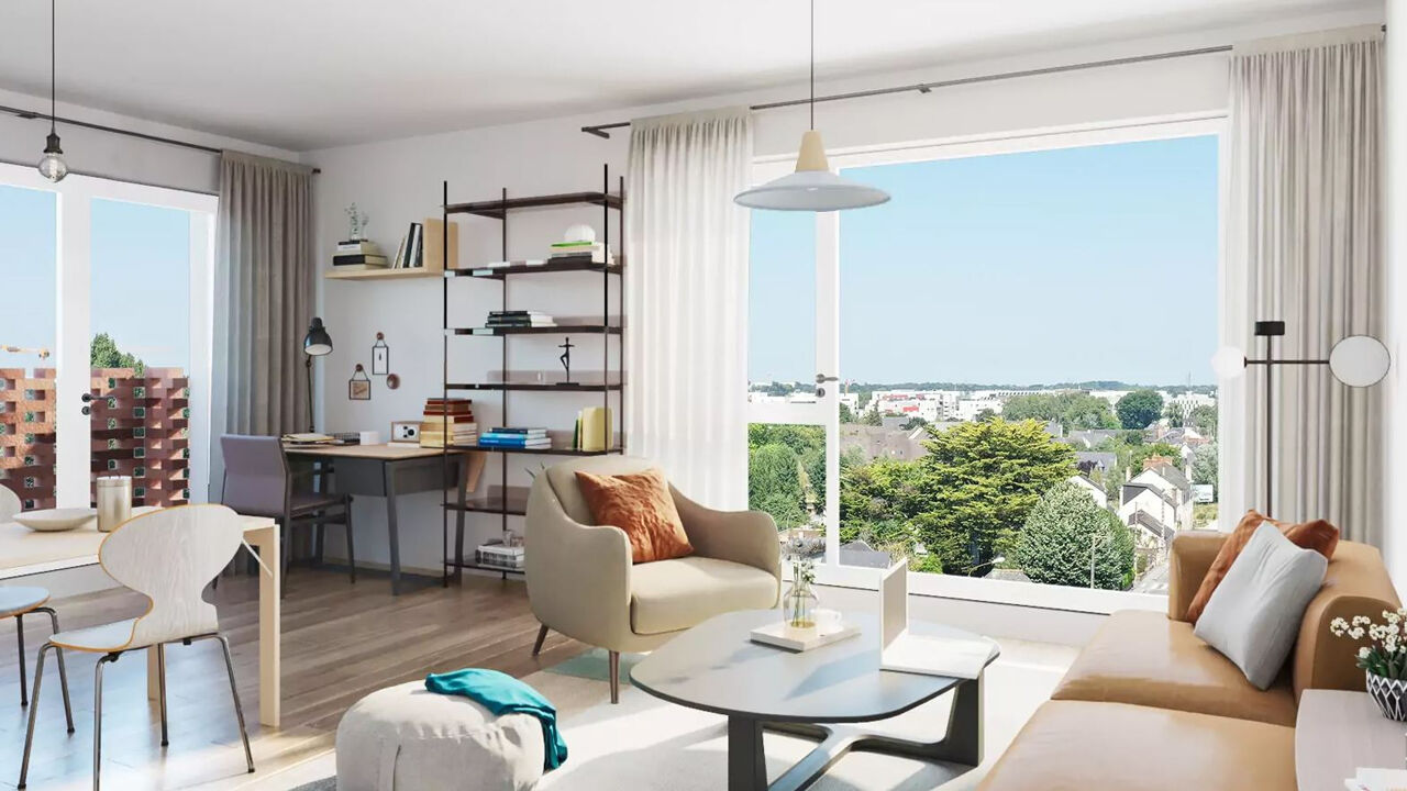 appartement 2 pièces 34 m2 à vendre à Rennes (35000)