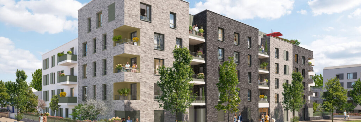 Appartement neuf T3, T4 Pièce 63 à 76 m² à vendre à Stains (93240)