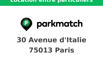 garage  pièces  m2 à louer à Paris 13 (75013)