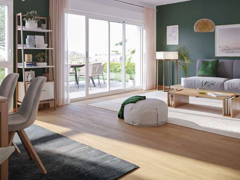 Appartement Bruz 4 pièces de 88 m2 avec jardin et parkings — photo 1