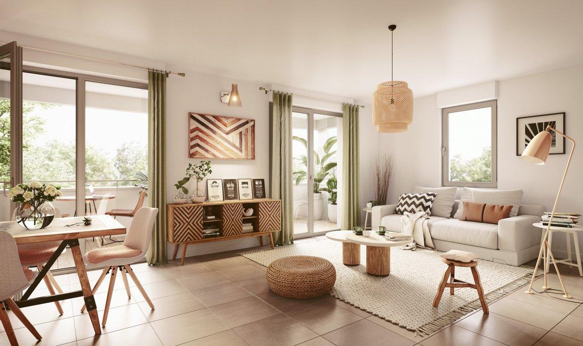 Appartement neuf 2 pièces 42 m²