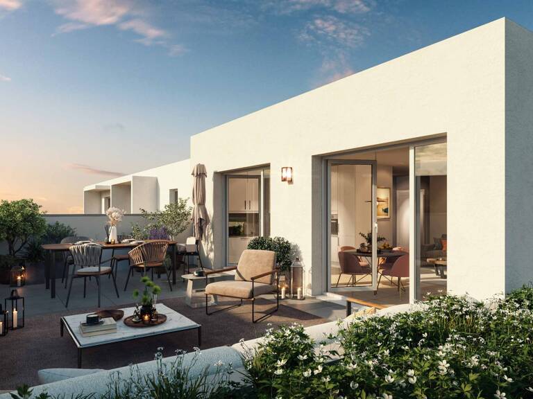 Tout nouvel appartement au rez-de-chaussée près de la plage avec une grande terrasse. — photo 1