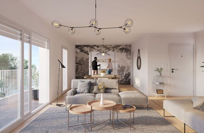 Rennes - Sévigné/Fougères - Appartement T4 avec balcon et parking — photo 2