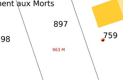 vente terrain 45 000 € à proximité de Mont-Notre-Dame (02220)