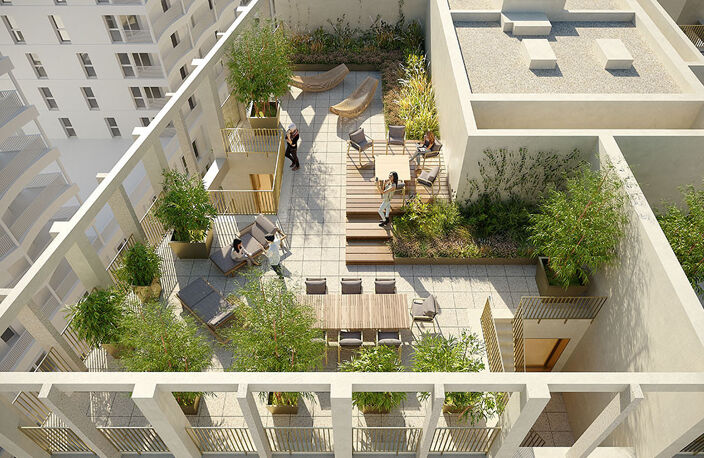Vente programme neuf T3, T4 73 à 96 m² Bordeaux (33000) — photo 3