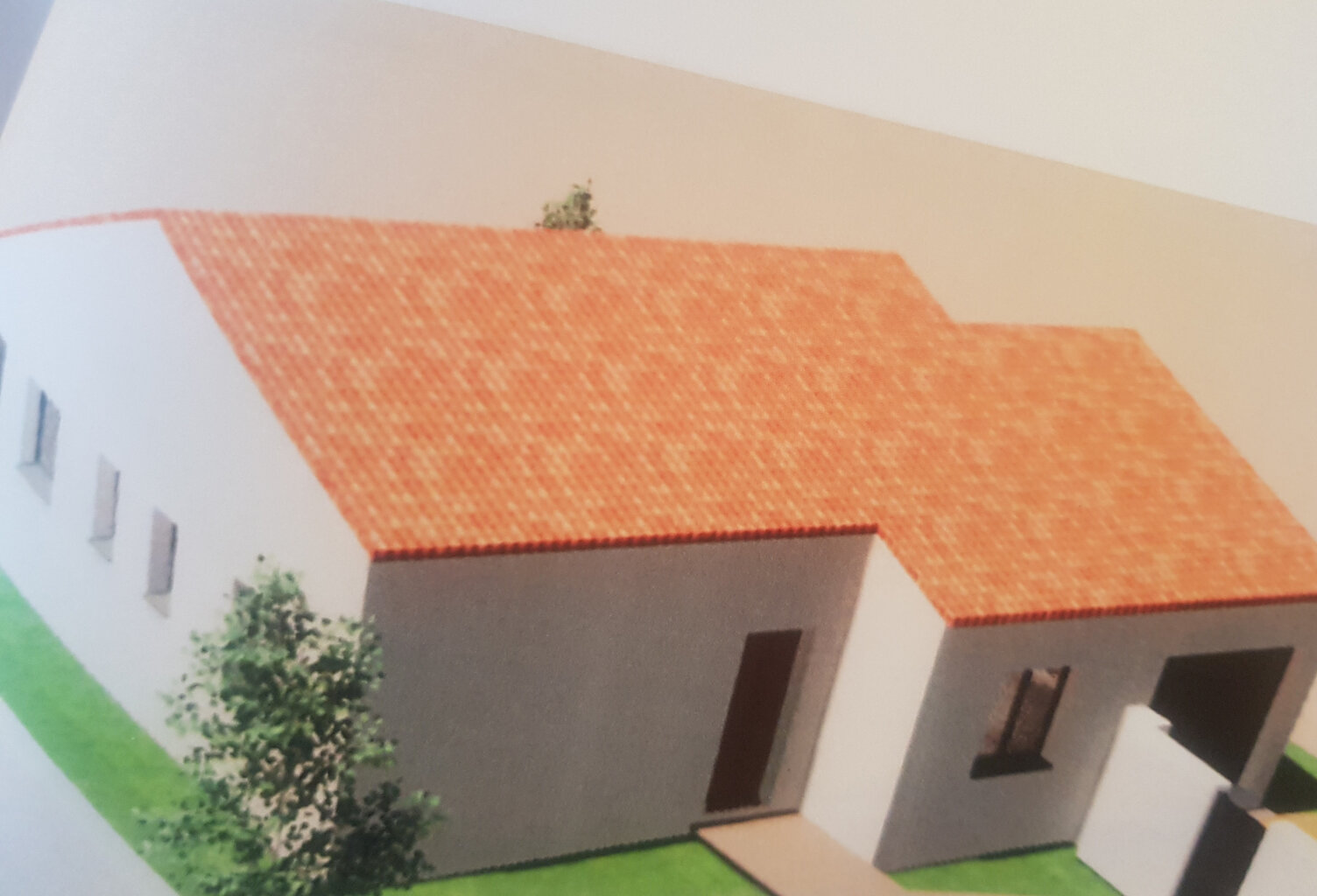 Magalas, Villa neuve en cours de construction — photo 1