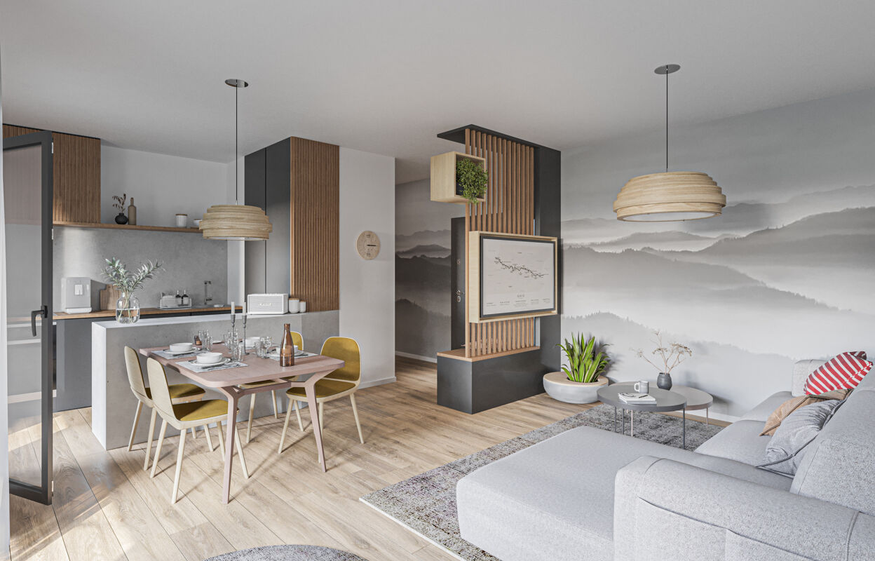 appartement neuf T3 pièces 61 à 62 m2 à vendre à Villiers-le-Bel (95400)