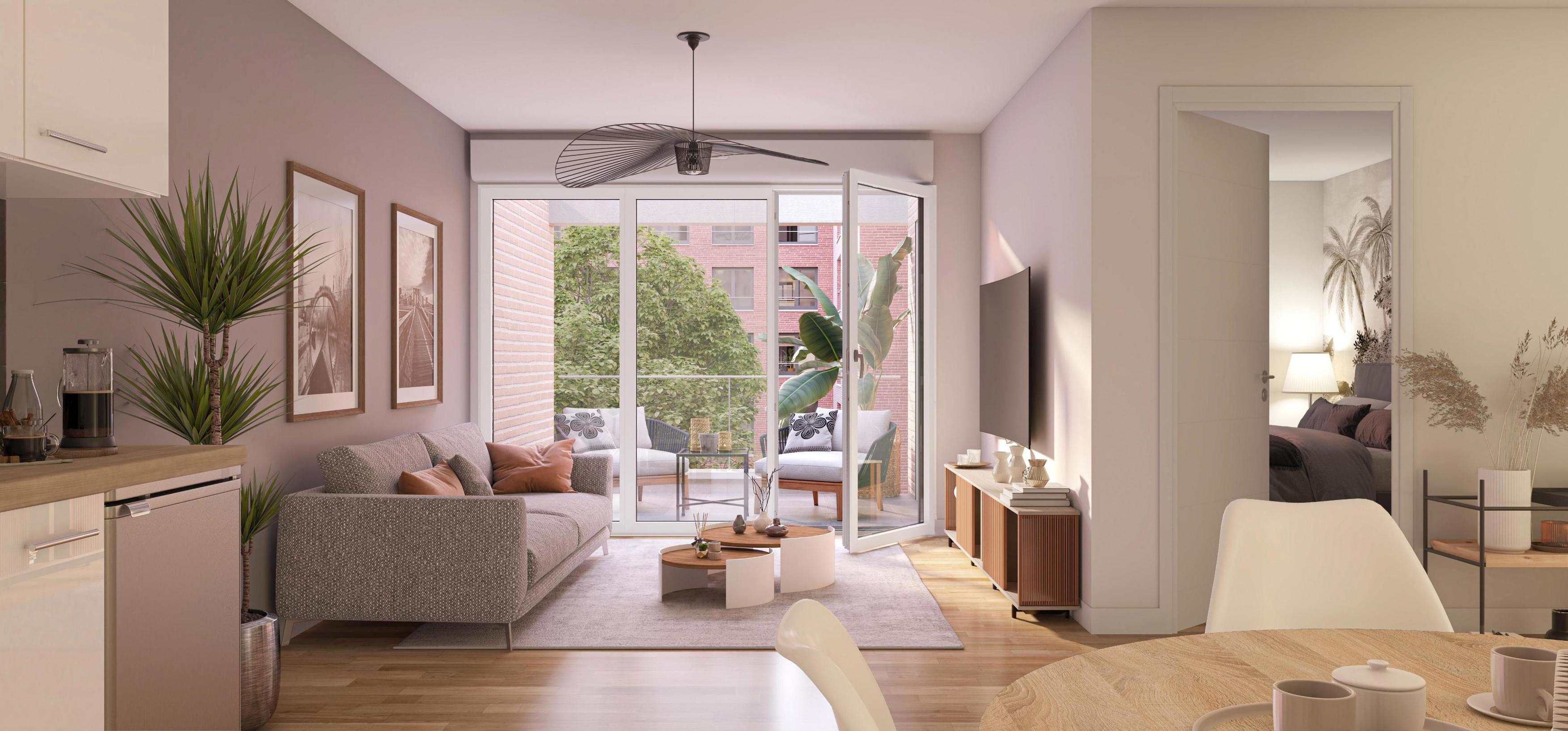 Appartement neuf 21 m² Toulouse 31500