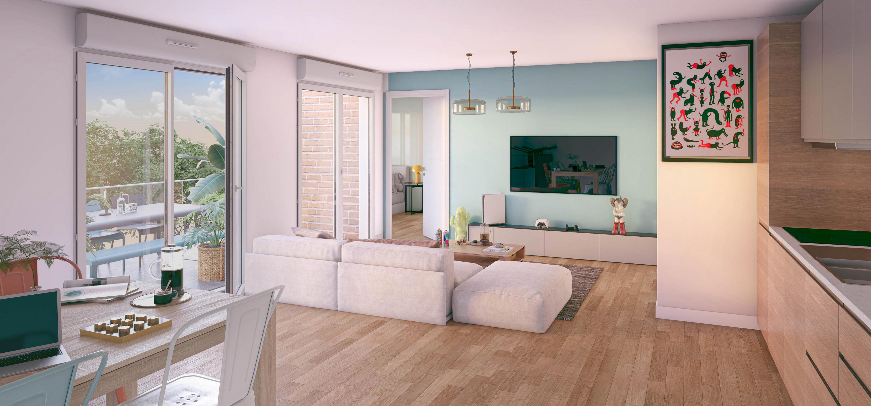 Appartement neuf 21 m²