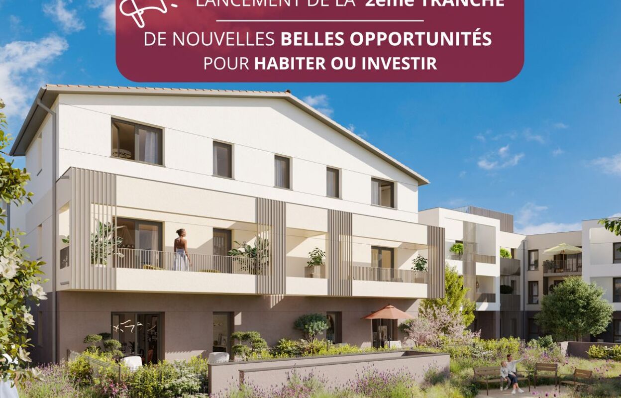 appartement neuf T2, T3, T4 pièces 44 à 87 m2 à vendre à Saint-Bonnet-de-Mure (69720)