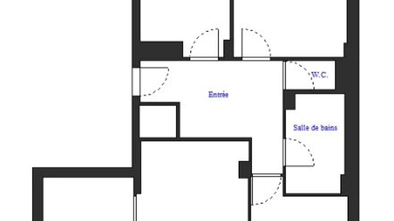 appartement 4 pièces 80 m2 à Nice (06100)